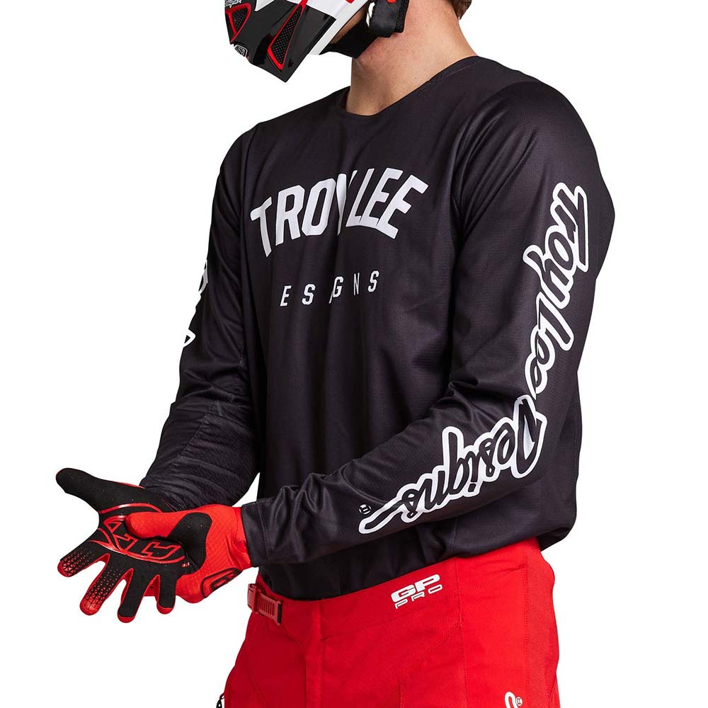 Troy Lee Designs - Maillot GP Pro Boltz Noir / Blanc