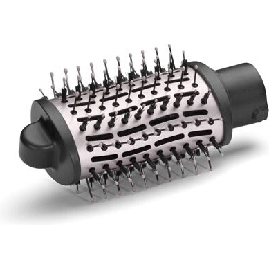 Brosse coiffante Babyliss BaByliss - AS128E - Brosse soufflante NOIR-ROSE