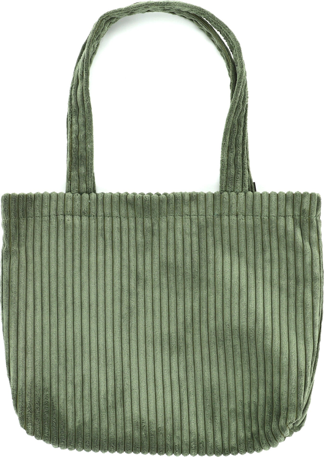 Intratuin shopper Rib groen 46 x 35 x 2 cm