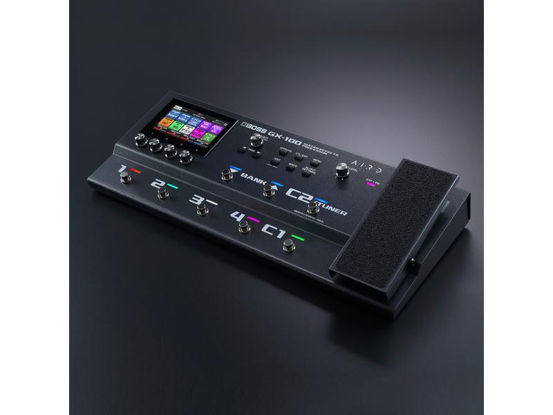 BOSS Effektgerät GX-100 Gitarreneffektprozessor mit neuen Farben für Ihren Sound