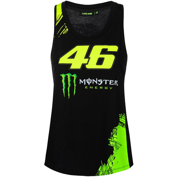 VR46 - Débardeur femme Monster 46 Noir / Vert