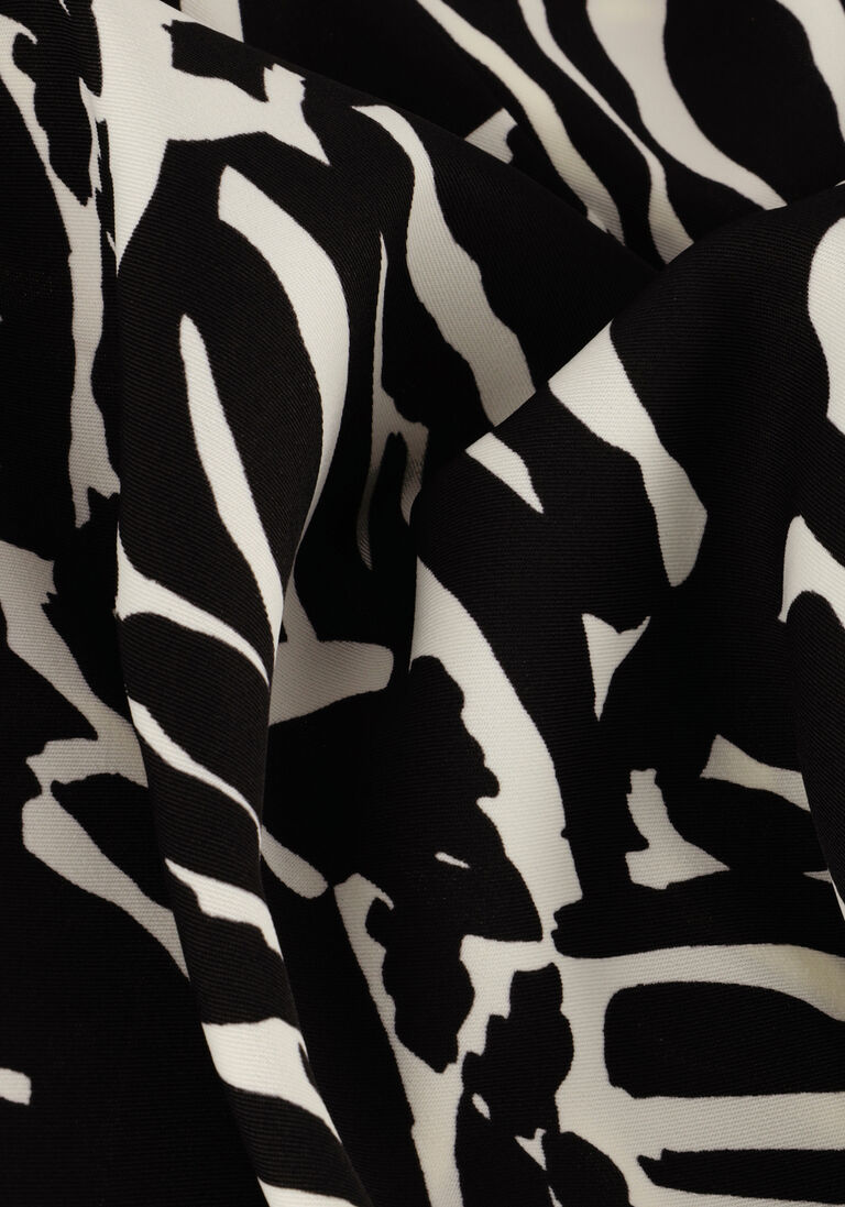 zwarte gestuz midi jurk brayagz p midi dress
