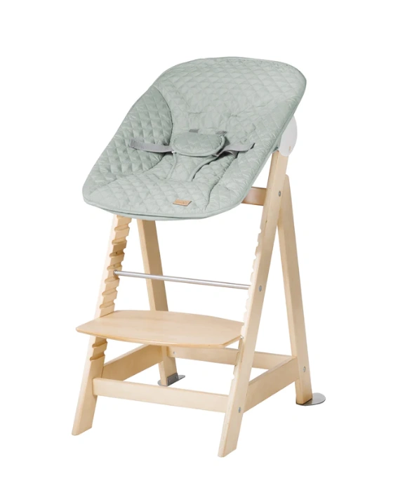 Treppenhochstuhl ROBA STYLE natur (Farbe: frosty green)