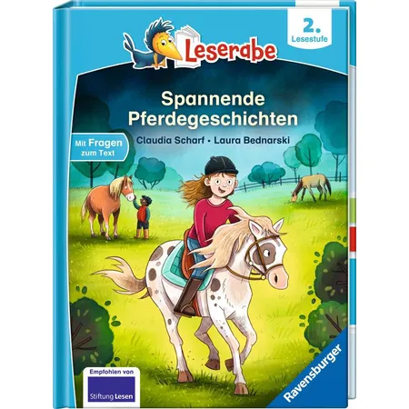 Ravensburger Leserabe - 2. Lesestufe: Spannende Pferdegeschichten