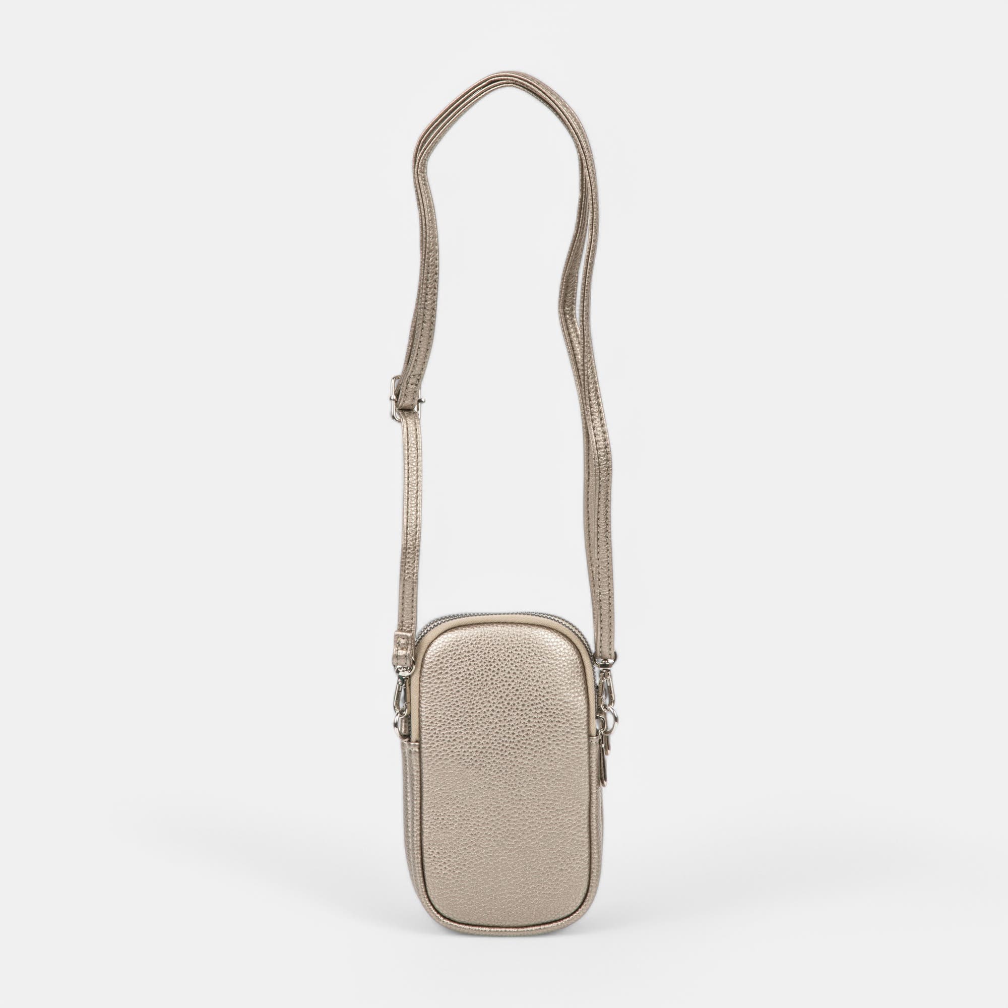 Pochette pour téléphone taupe