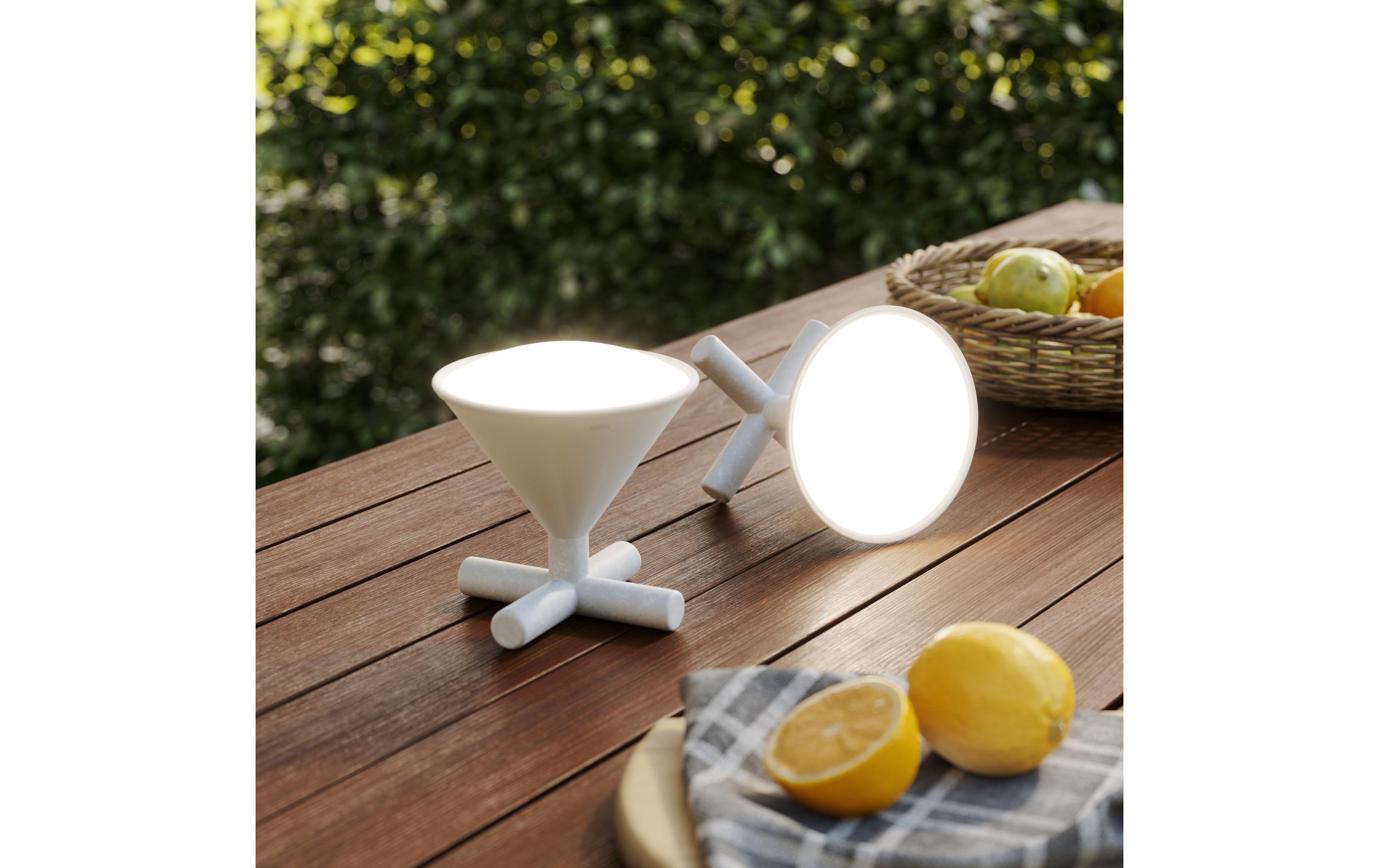 Tischleuchte Cono GrauLED Lampe