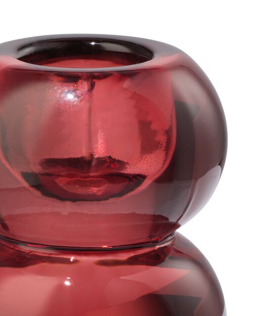 chandelier verre bordeaux