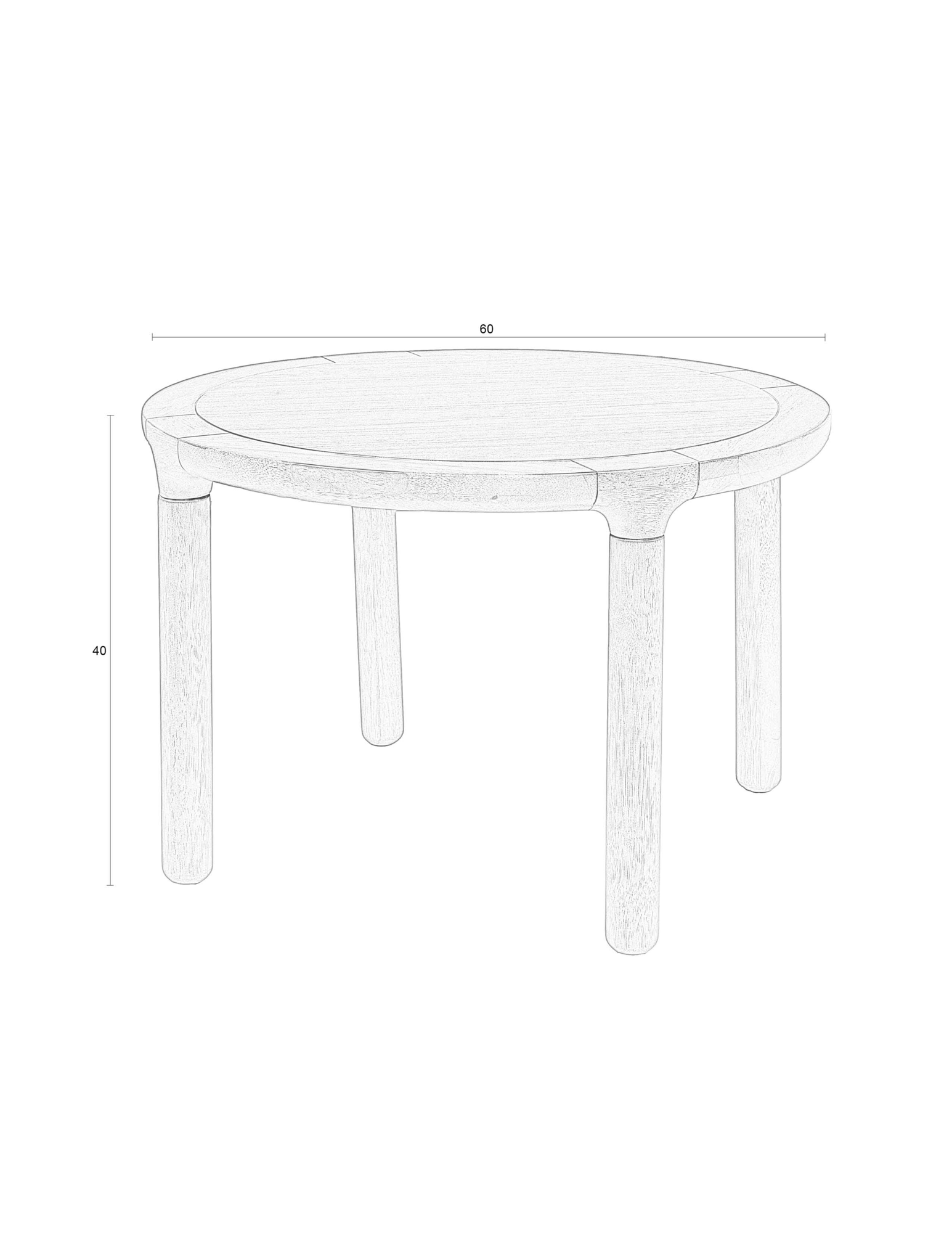 Salontafel Storm zwart