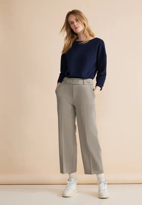 Causal Fit Twill Hose - cool ivory