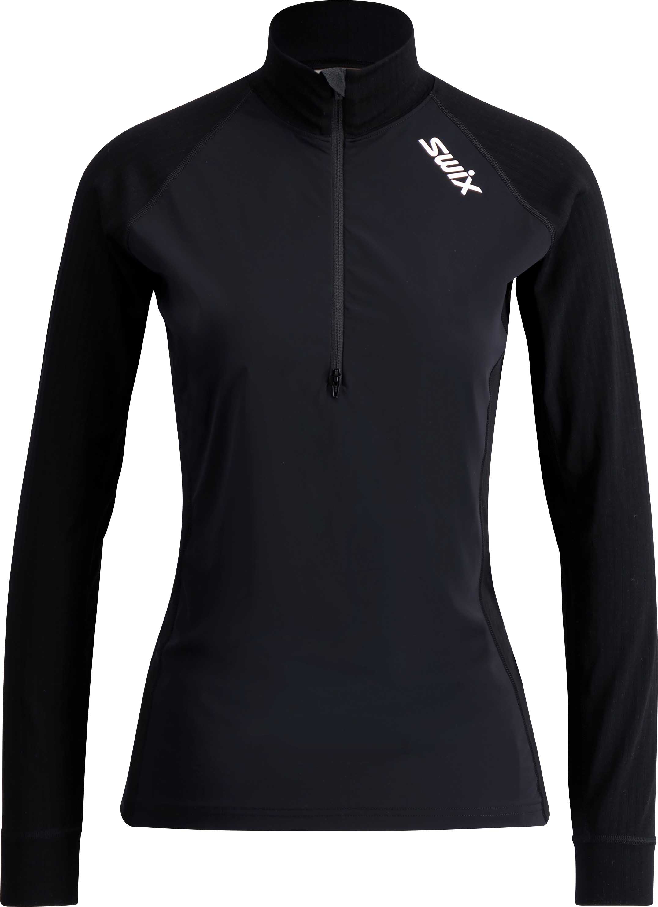 RaceX Classic Wind Half Zip Dame Black