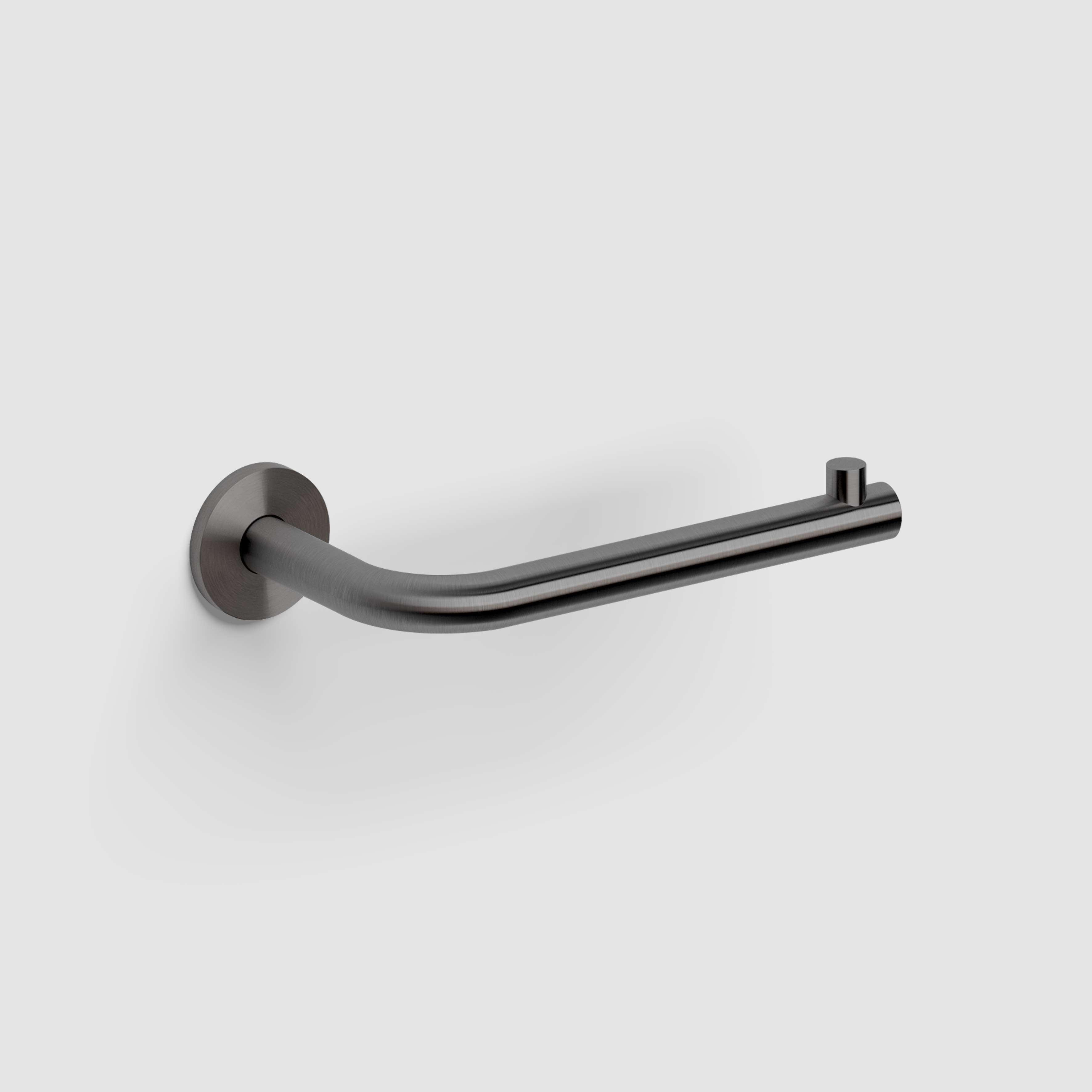 Clou Kaldur toiletrolhouder gunmetal geborsteld