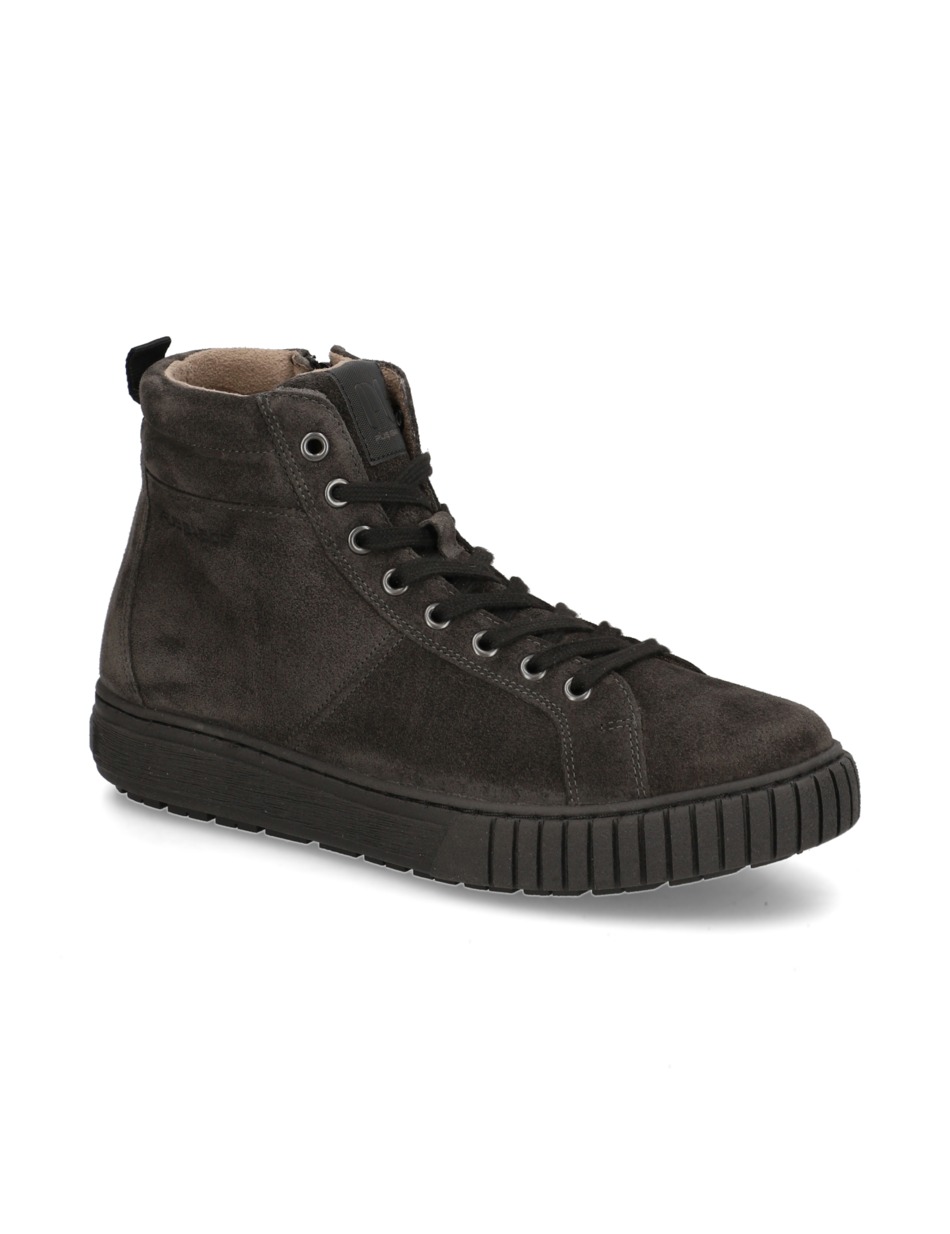Veloursleder Sneaker Mid Cut