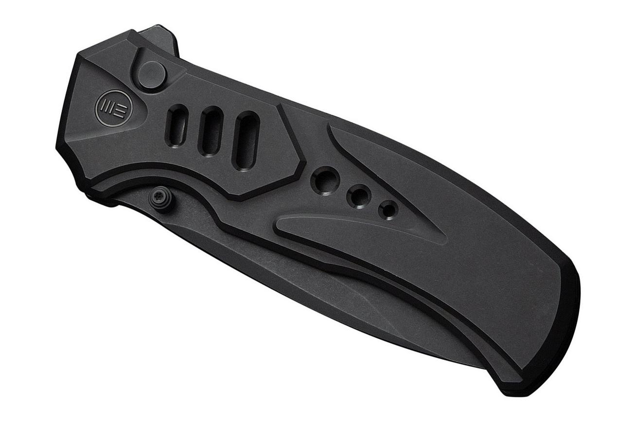 WE Knife Zentron WE24094-1 Blackwashed Böhler M390, Black Titanium, zakmes