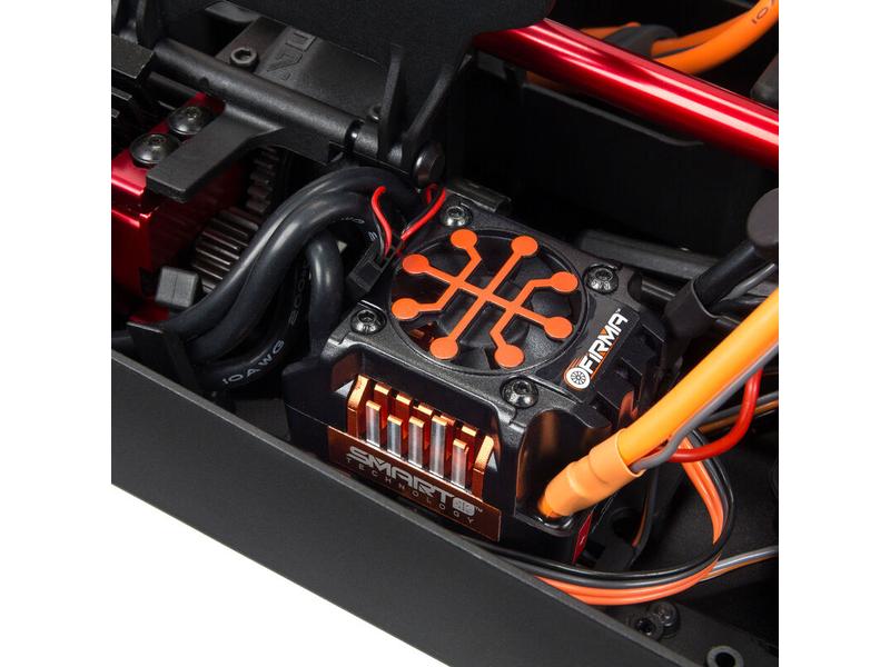 Arrma Trophy Truck Mojave 6S V2 4WD BLX Rot, ARTR, 1:7 Desert Truck mit Spektrum Firma Brushless Antrieb