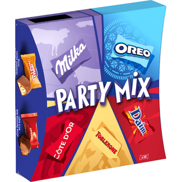 Milka Party Mix Chocolaatjes Assortiment 143g