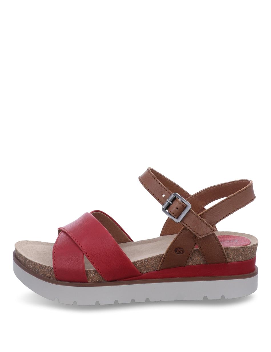 Sandale Clea 10, rot-kombi