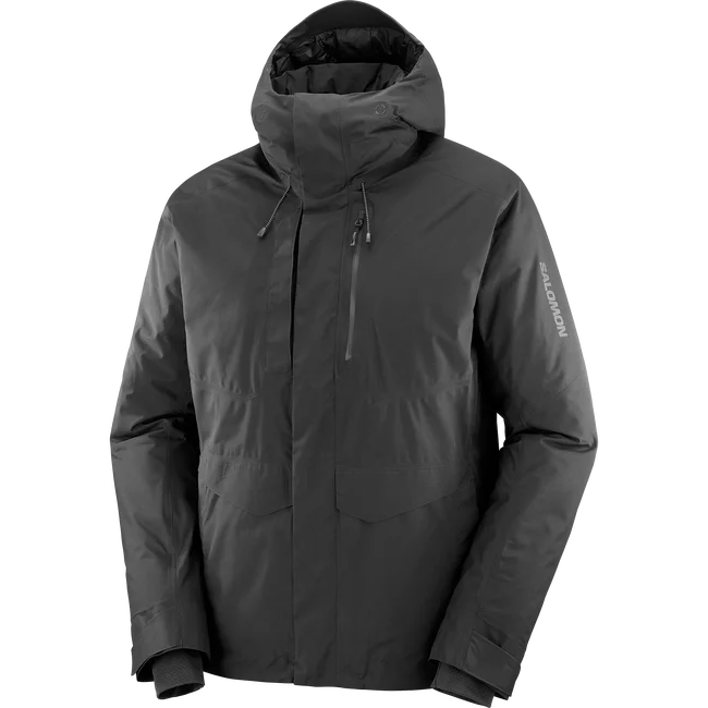 PATROLLER GORE-TEX DOWN  Daunenparka mit Kapuze Herren DEEPBLACK
