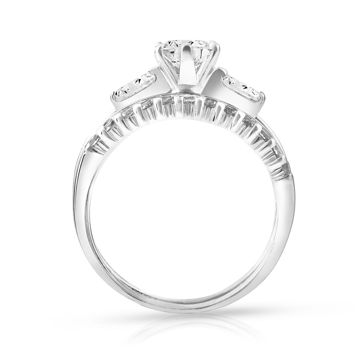 3 bagues argent 925 zirconias