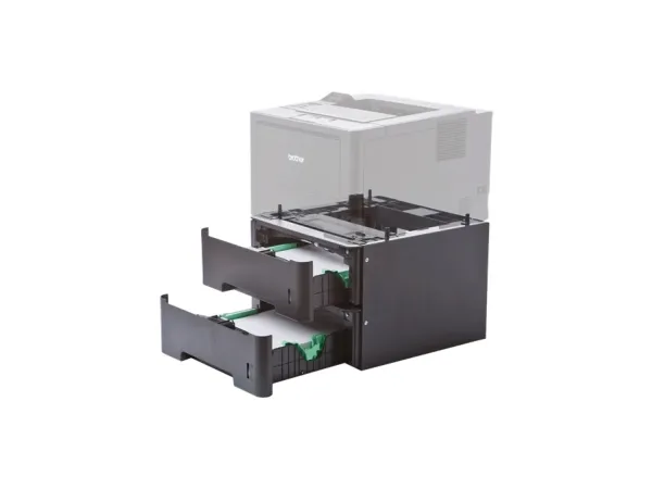 [OUTLET] - Brother ZLT-2 - Medieskuffe og -bakke - 1000 ark i 2 bakke(r) - for Brother HL-5450DN, HL-5470DW, HL-6180DW