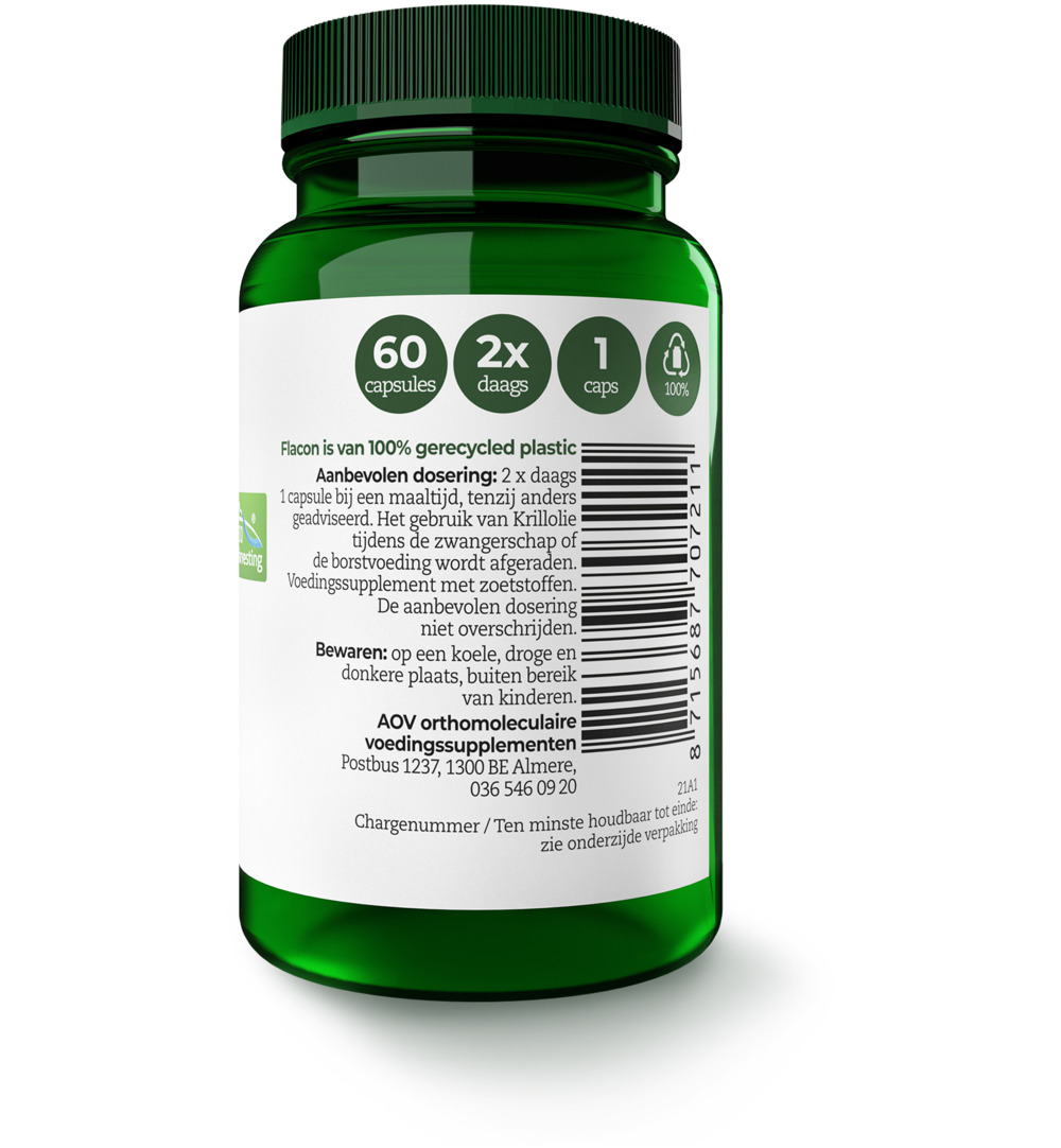 Aov 721 Krillolie (60 capsules)