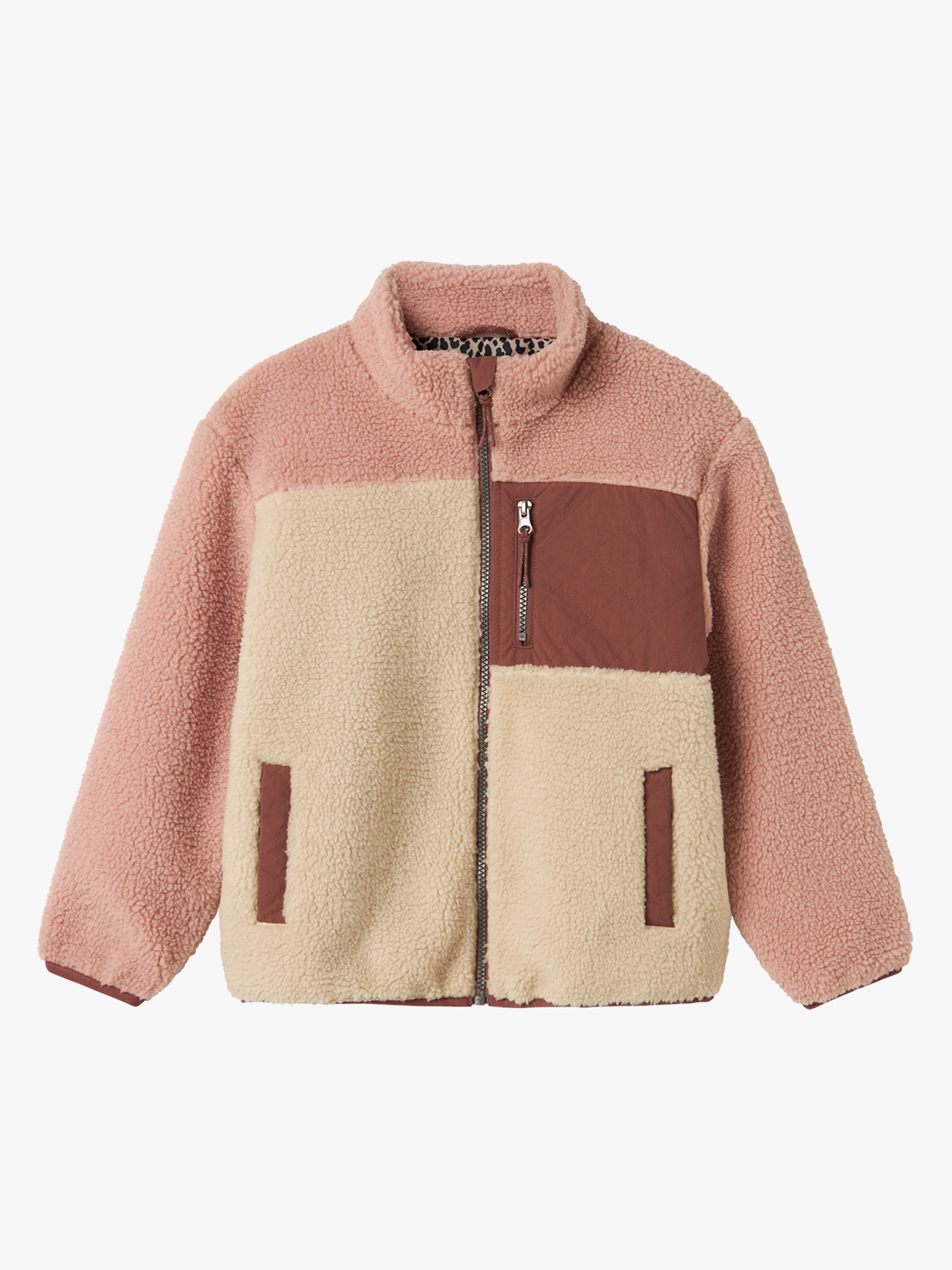 Monica Teddy Jacket Block