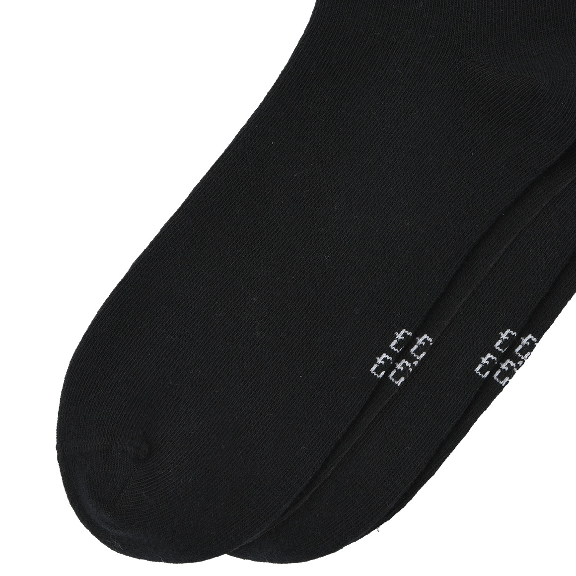 VanVaan 2 Paar Herren Sneaker-Socken in Knöchelhöhe schwarz