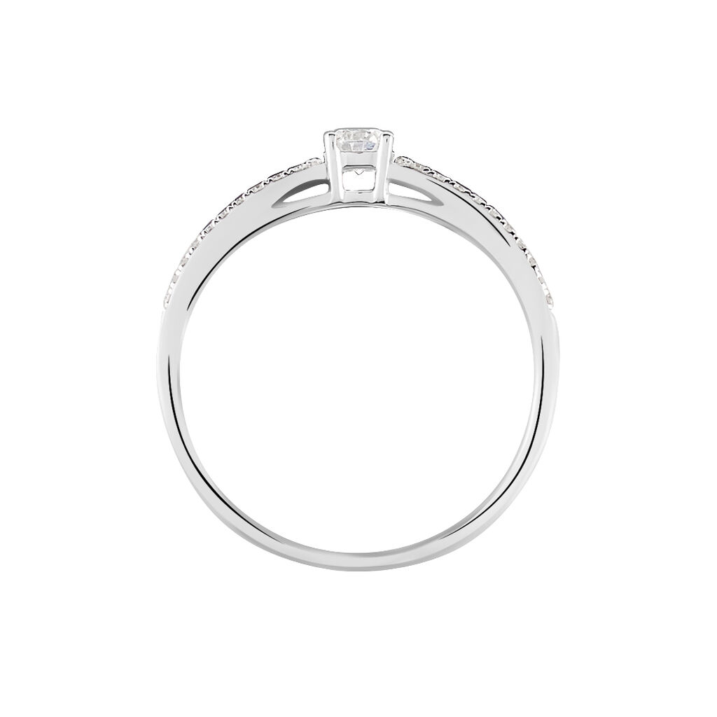 Bague Solitaire Katalina Or Blanc Diamant