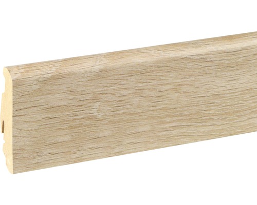 SKANDOR plint eiken crème FOEI866 FU60L 19 x 58 x 2400 mm