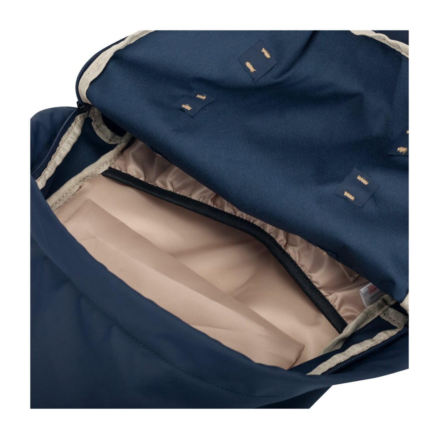 Elliker Kiln Hooded Zip Top Backpack 22L navy