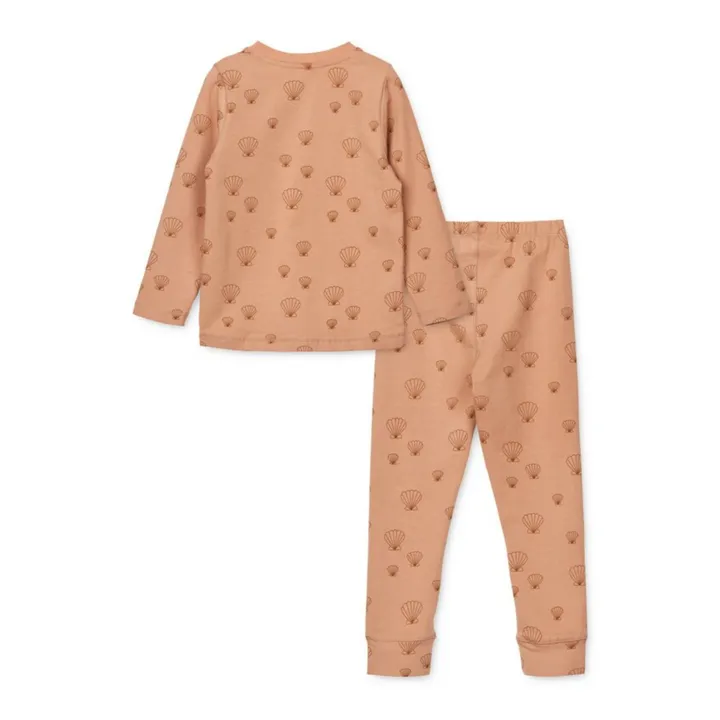 Liewood Ensemble de pyjama Coton Bio Wilhelm | Vieux Rose