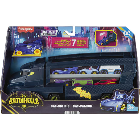 Fischer-Price Batwheels Bat-Big Rig legetøjsbil - transportbil