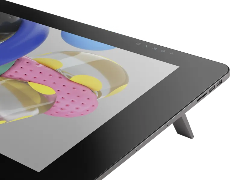 Wacom Cintiq Pro 24 - DTK-2420 - Digitizer m/ LCD-skærm - 52.2 x 29.4 cm - elektromagnetisk - 17 knapper - kabling - HDMI, DisplayPort, USB-C