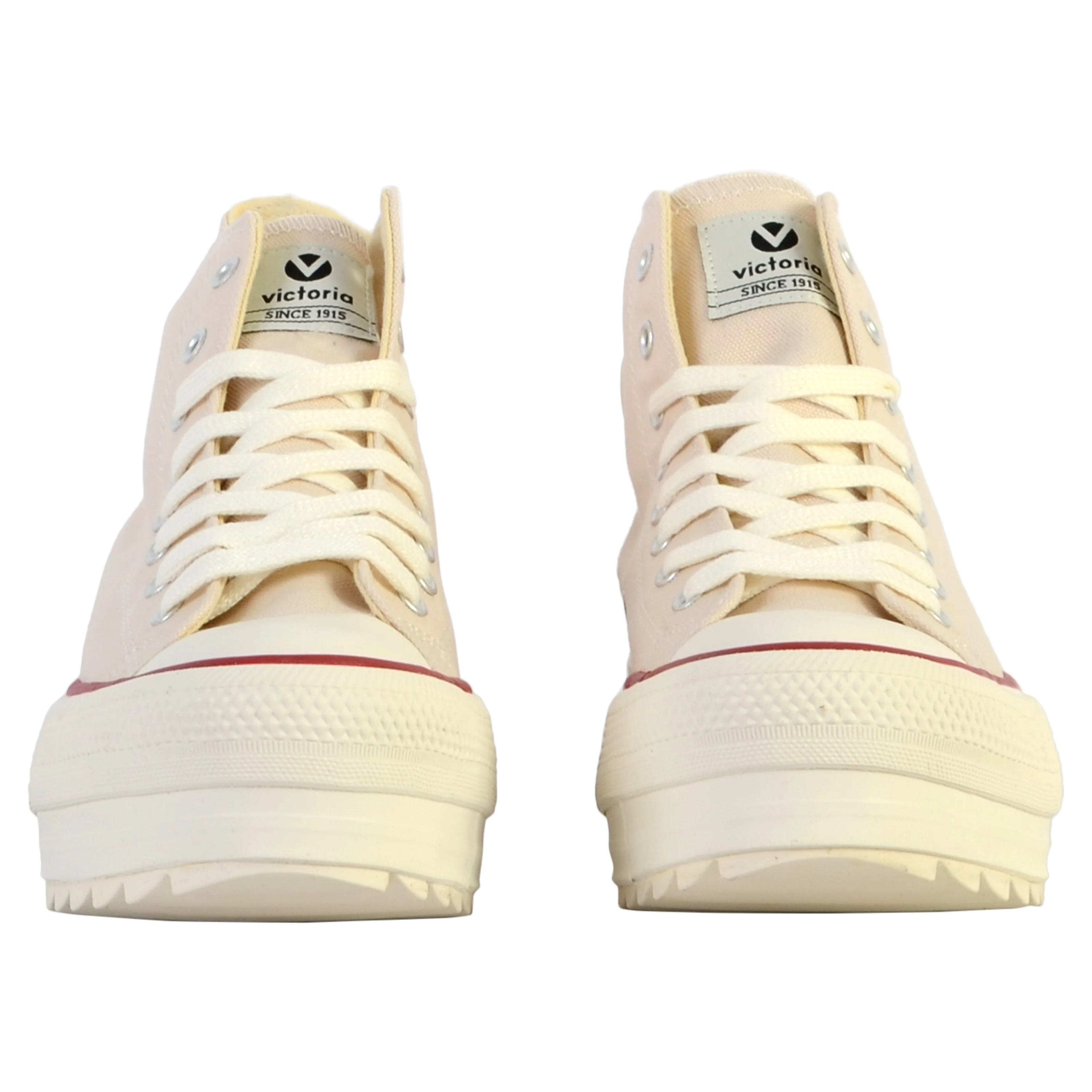 Basket à lacet montante | Beige