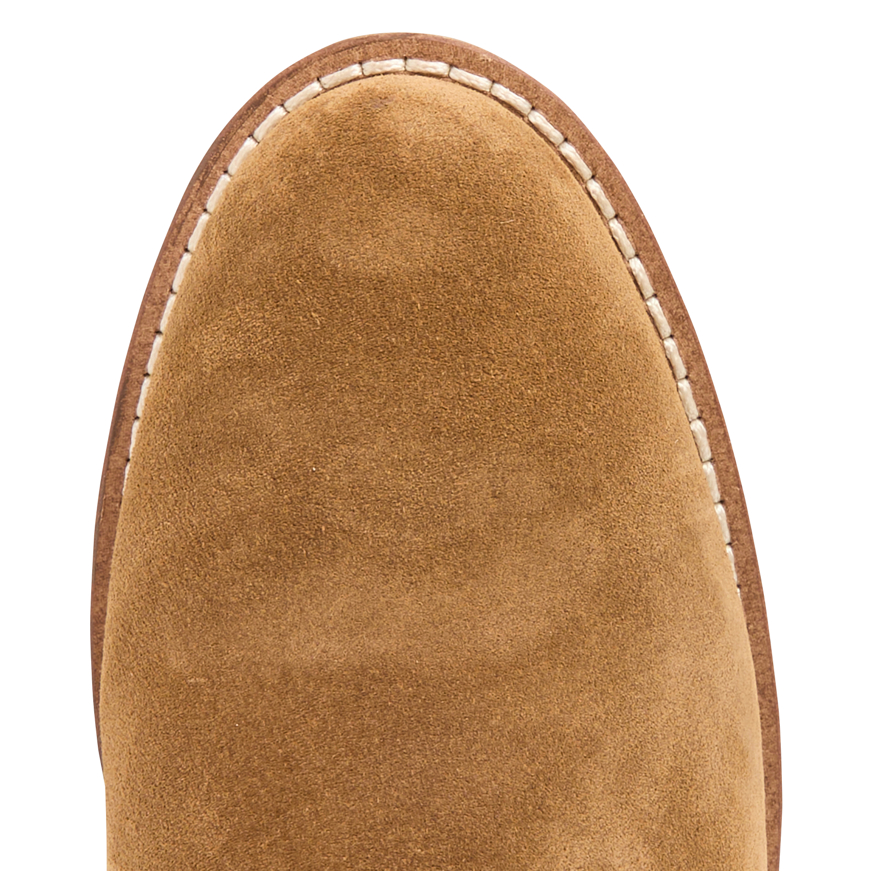 ASTRID - Bottes hautes en cuir velours | Marron