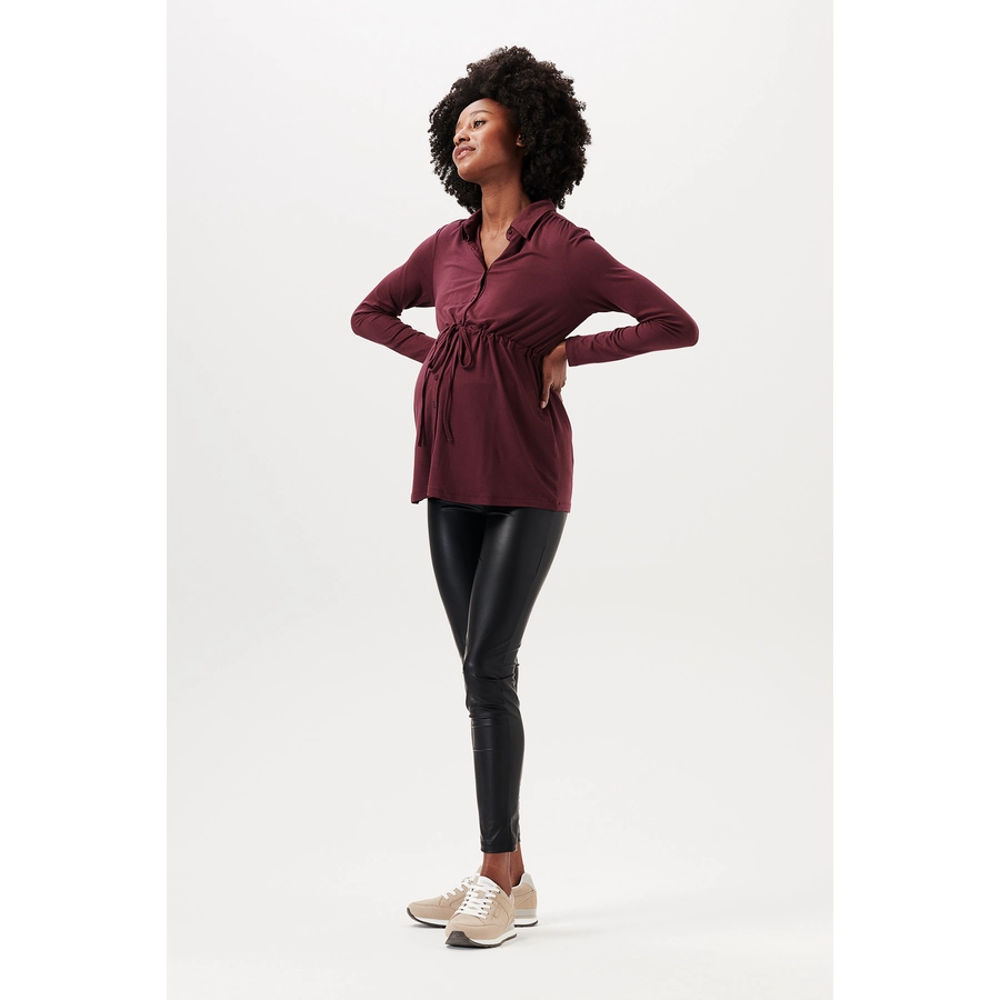 Esprit Still-Shirt Plum Brown