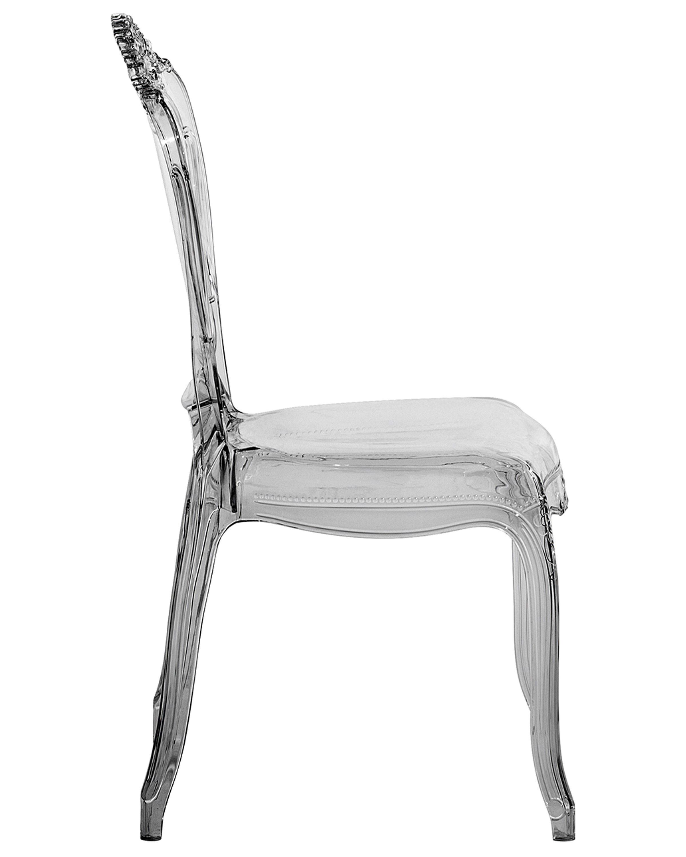 Set van 2 eetkamerstoelen VERMONT Zwart