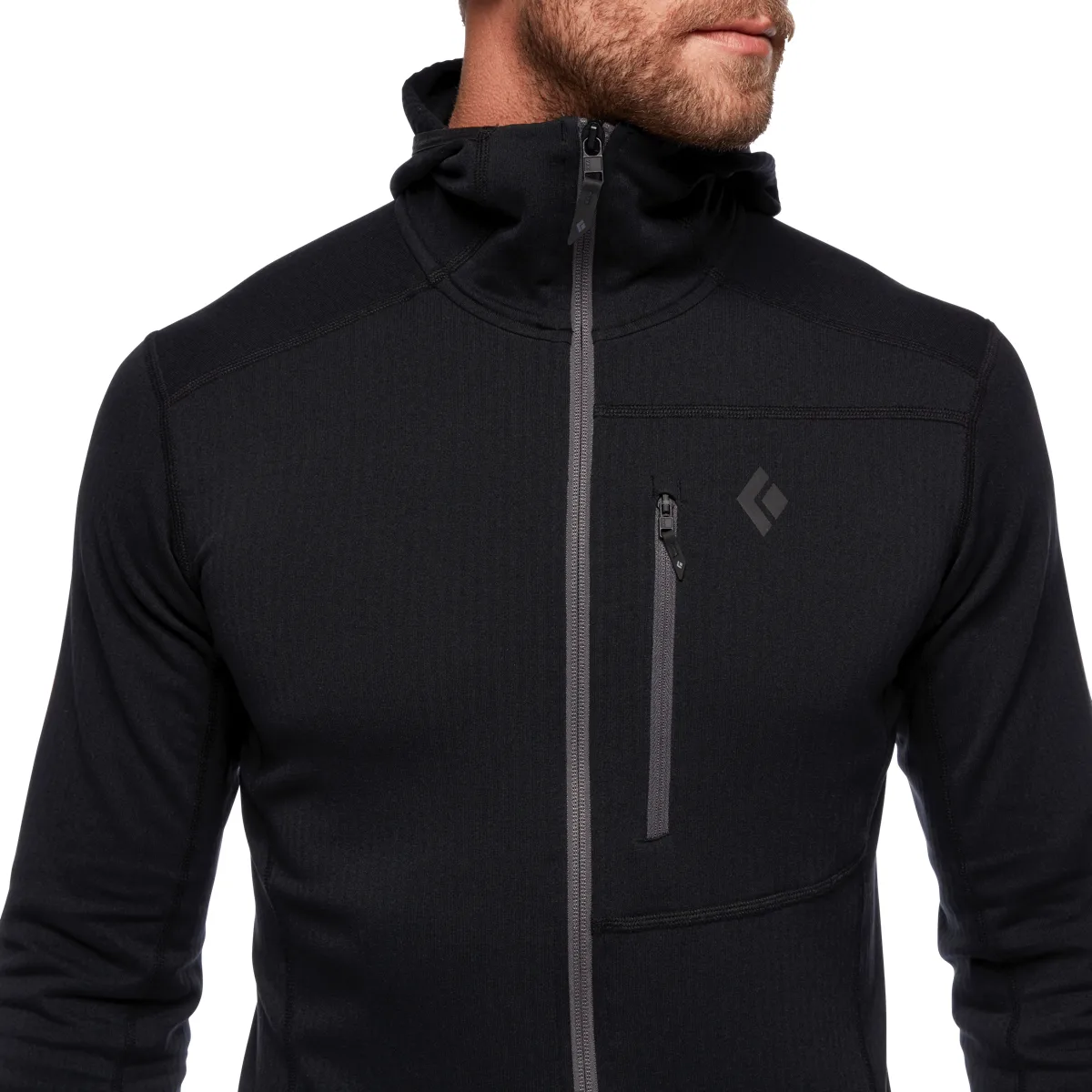 Black Diamond Men's Coefficient Fleece Hoody Black
