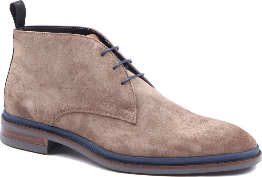 GIORGIO Nette Schoenen Heren 85804 Maat: 48 Materiaal: Suède Kleur: Taupe