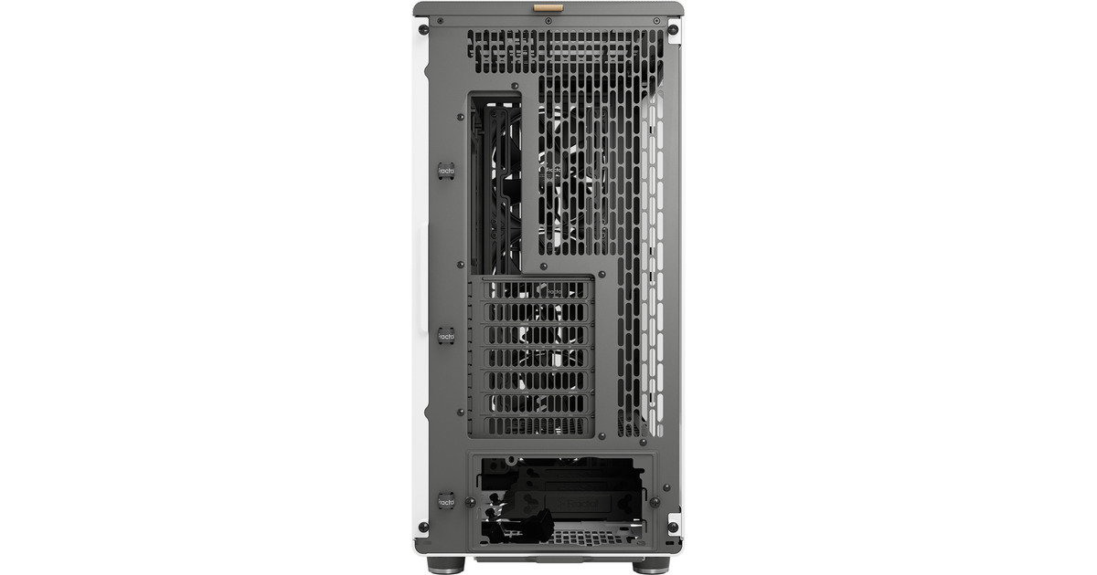 Fractal DesignNorth XL RC Chalk White TG Clear midi tower behuizing  (Wit | 2x USB-A | 1x USB-C | Tempered Glass)
