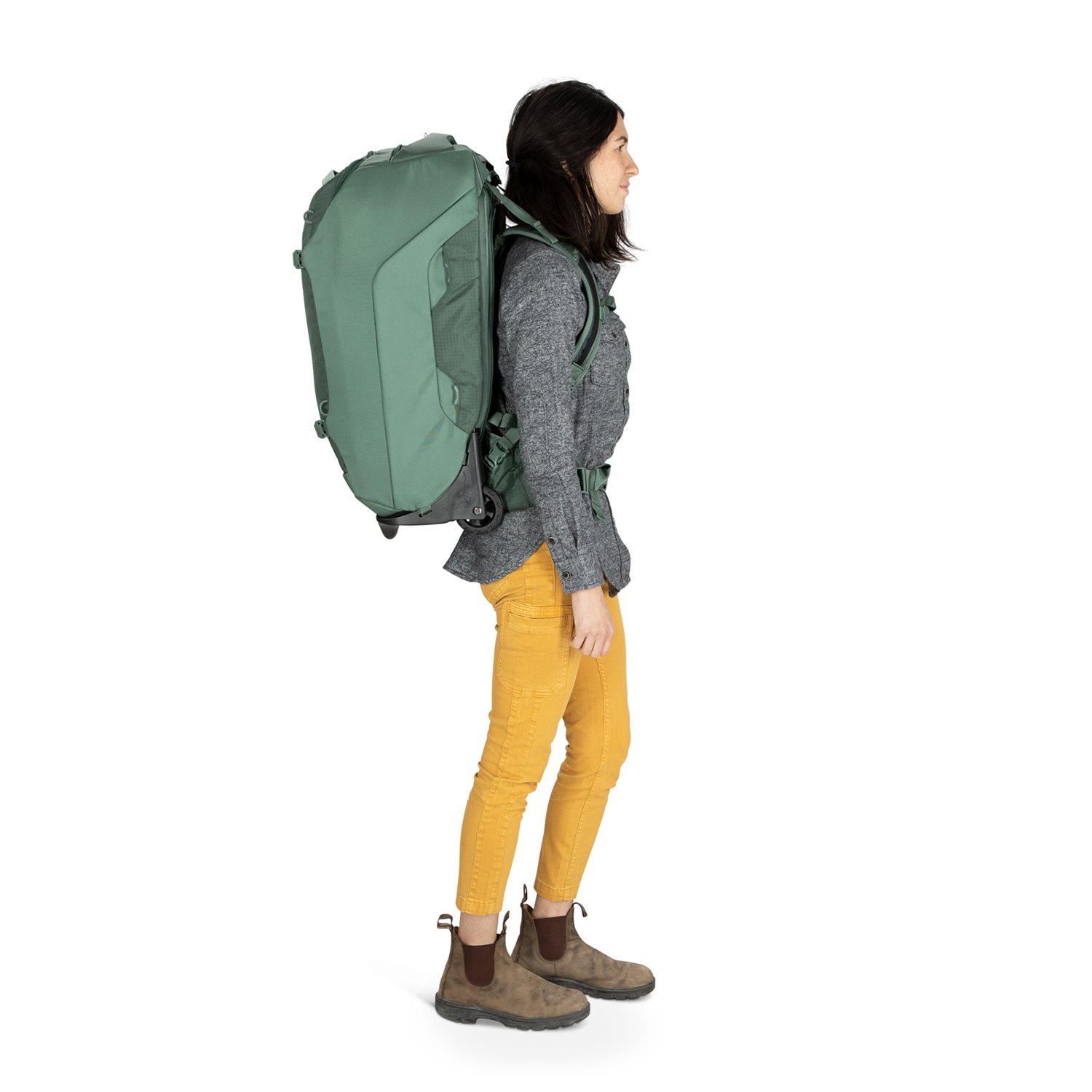 Osprey Sojourn Wheeled Travel Pack 60L koseret green