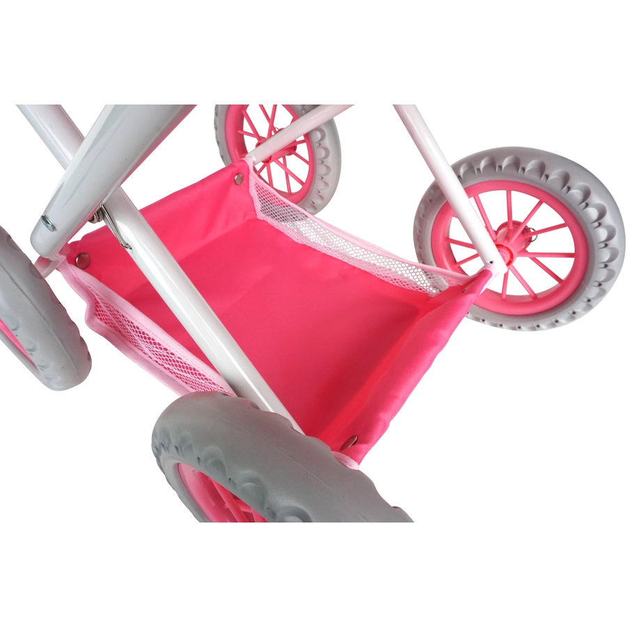 knorr toys® Puppenwagen Ruby NICI La-La-Lama Lounge rosa