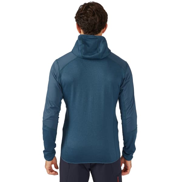 Veste polaire ski rando RAB ASCENDOR SUMMIT HOODY FZ ORION BLUE