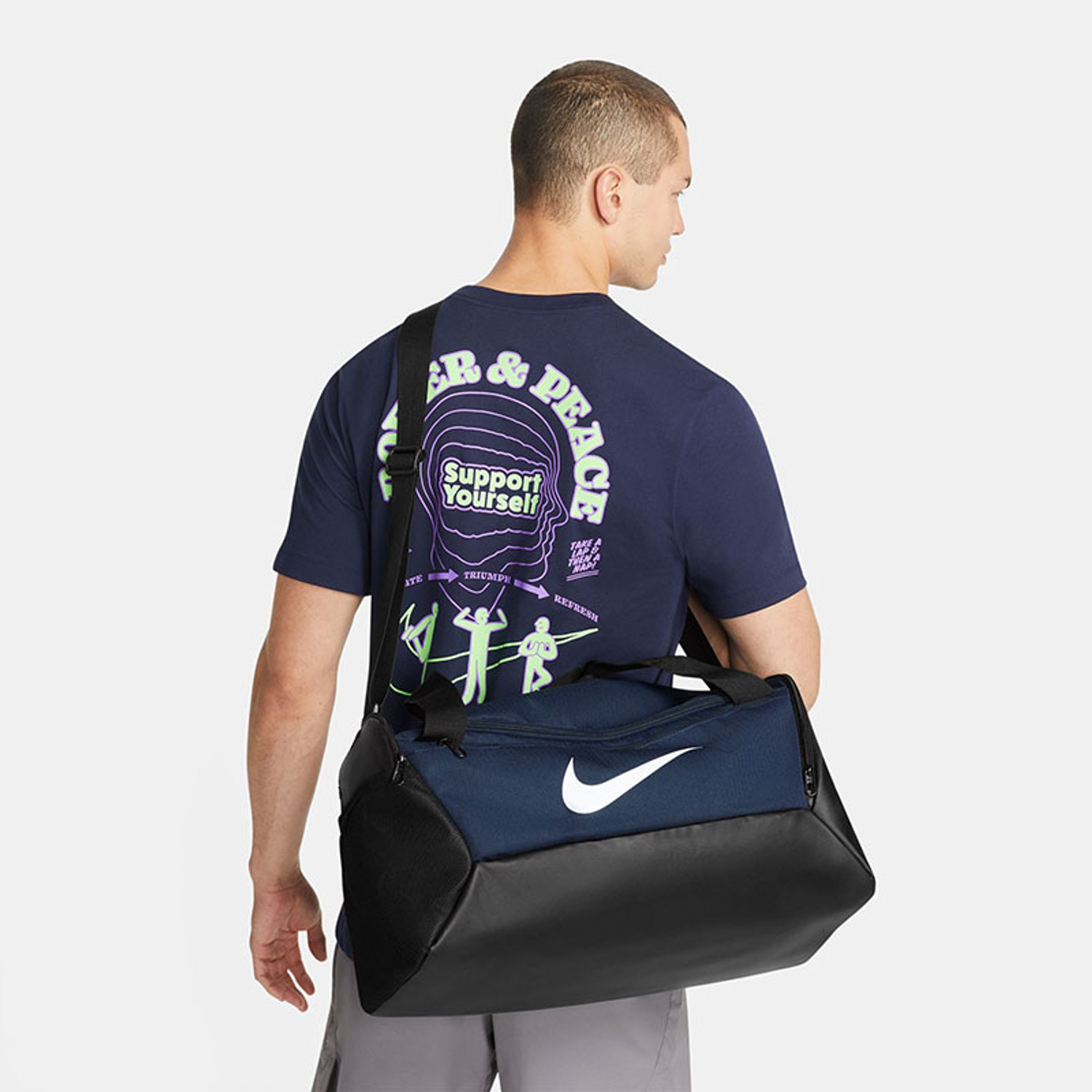 Nike Brasilia Duffle Bag - S