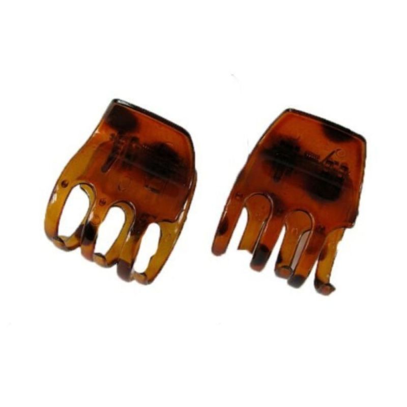 Hair Mode Haarklem Bruin 3cm 2 stuks
