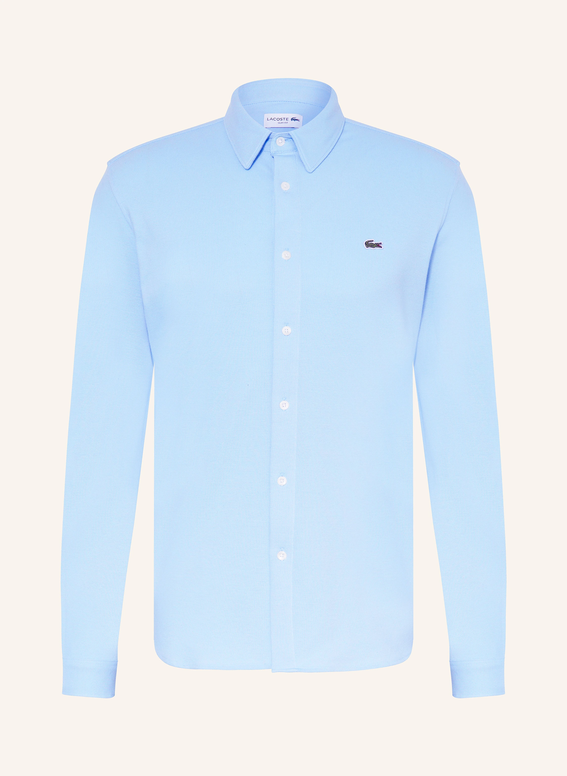 LACOSTE Piqué-Hemd Slim Fit