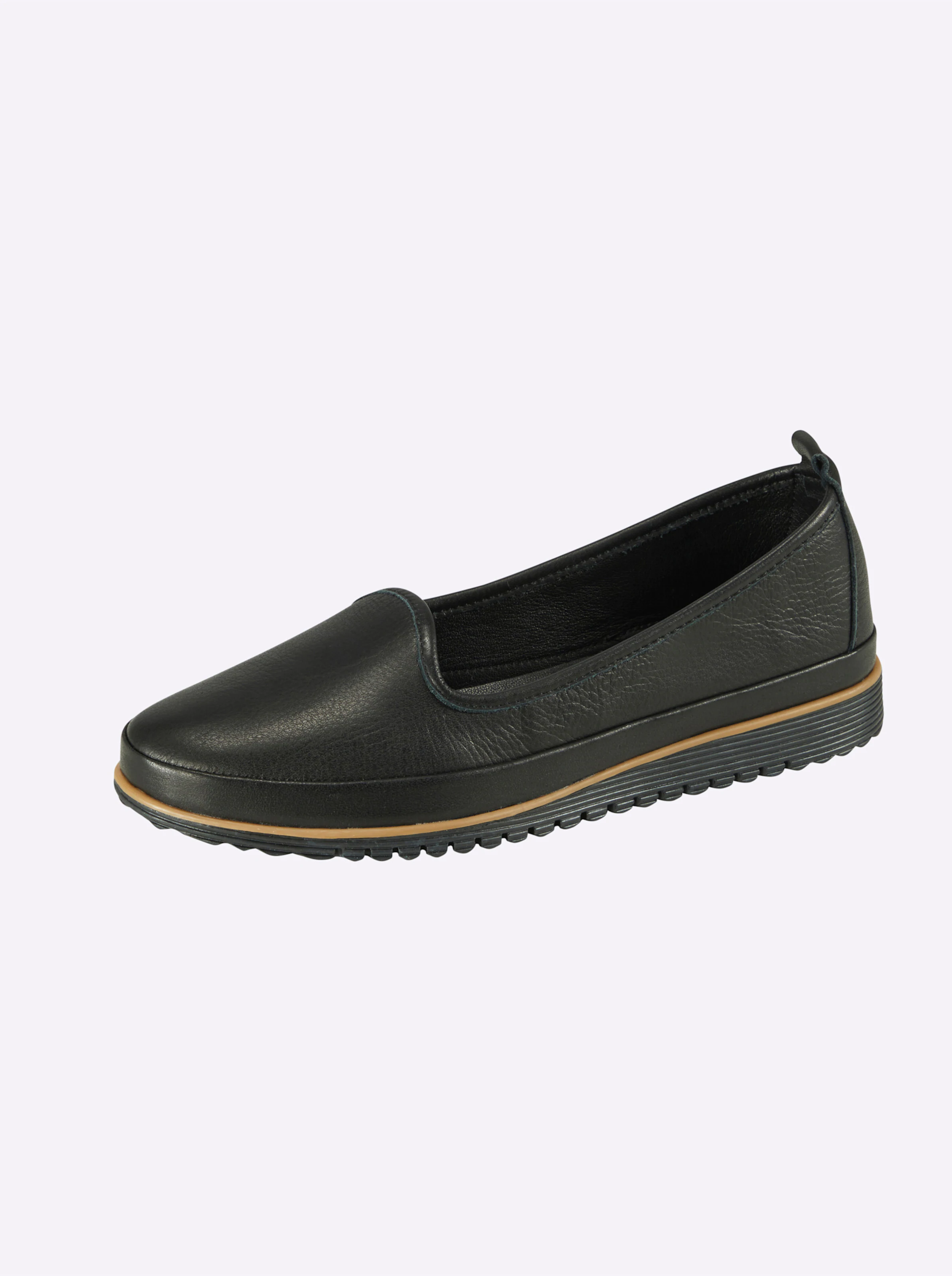 Andrea Conti Slipper in schwarz
