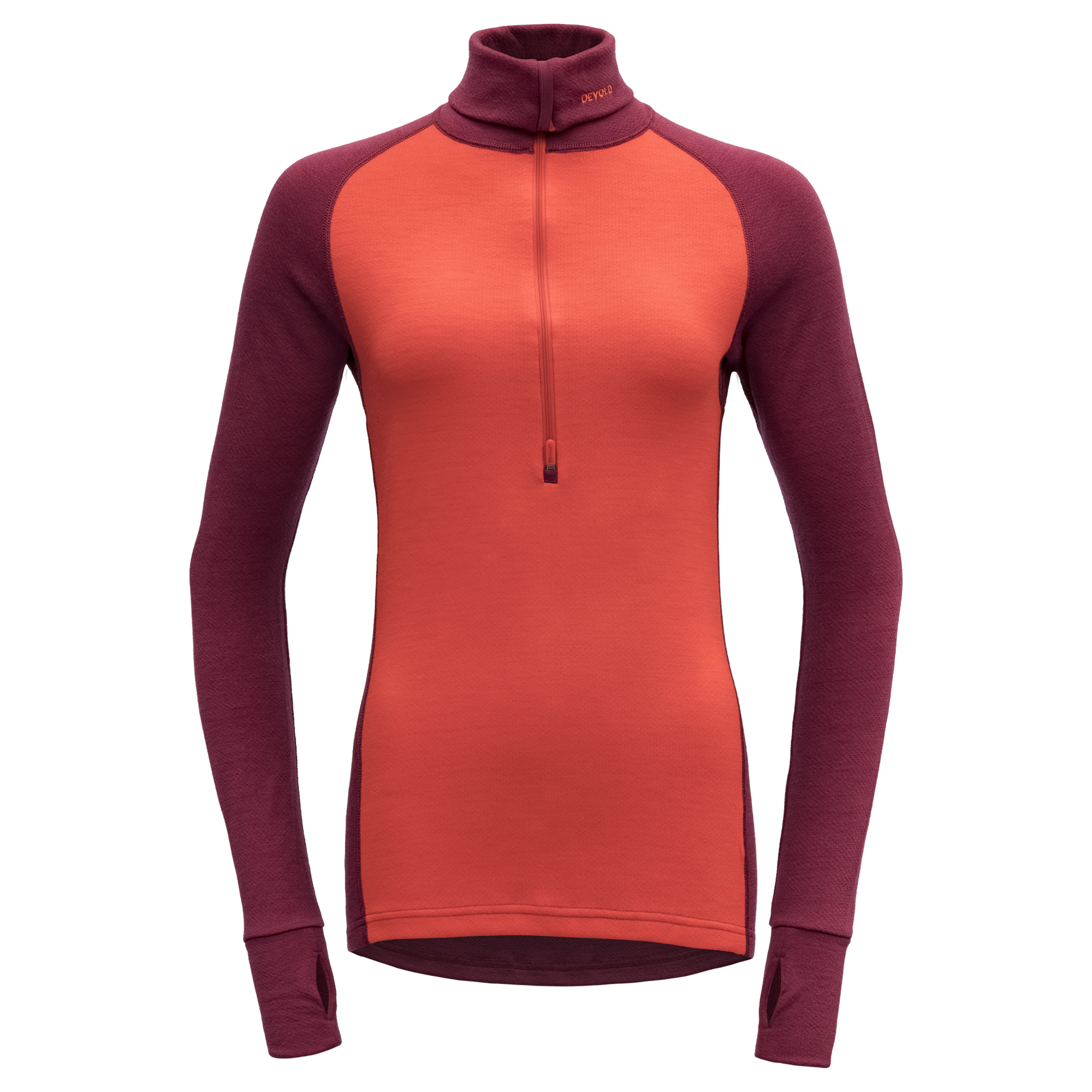 Expedition Zip Neck Dame 740A/Beetroot