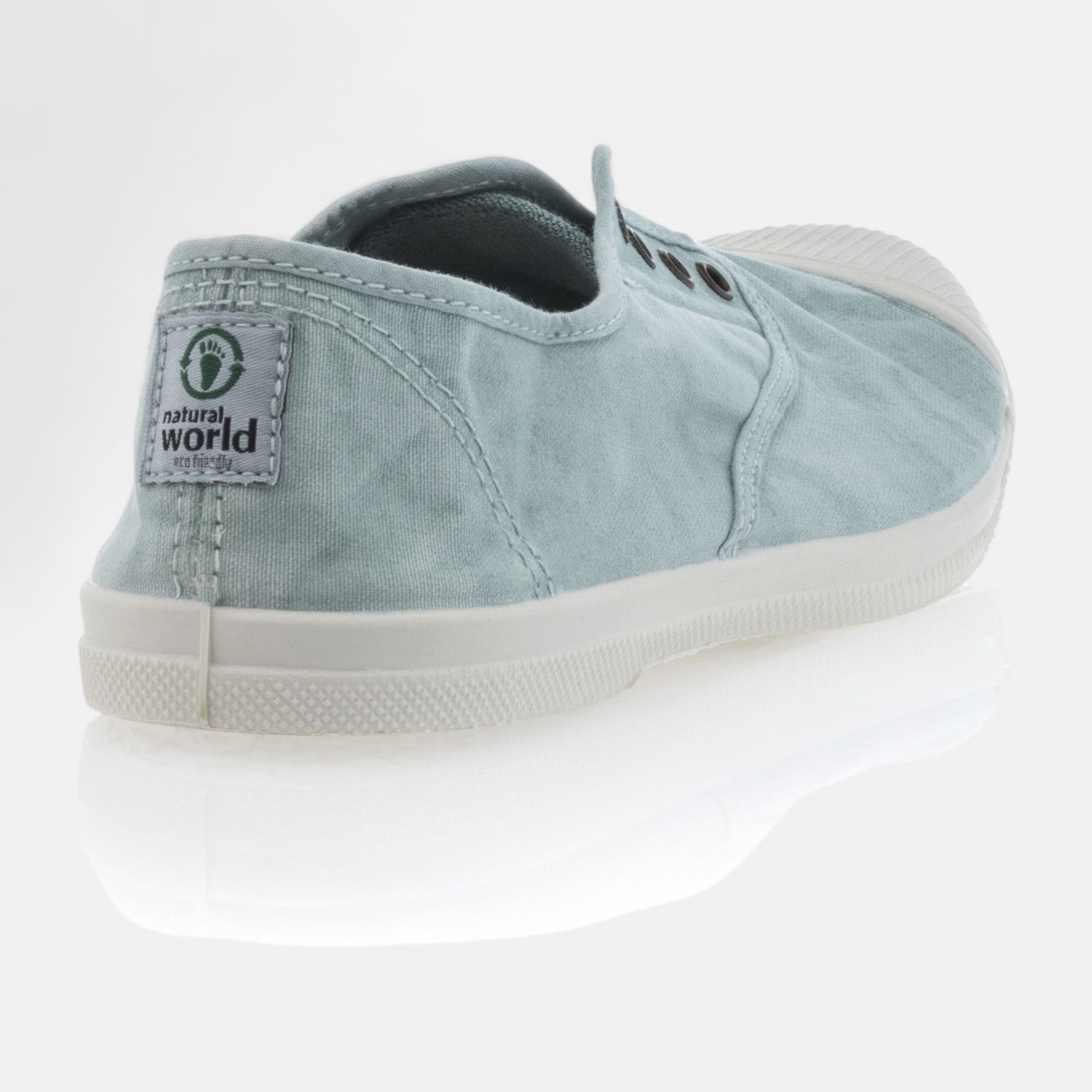 Baskets en toile Femme vert