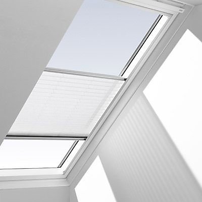 Store semi-occultant plissé fenêtre de toit Velux FHL 804/U04