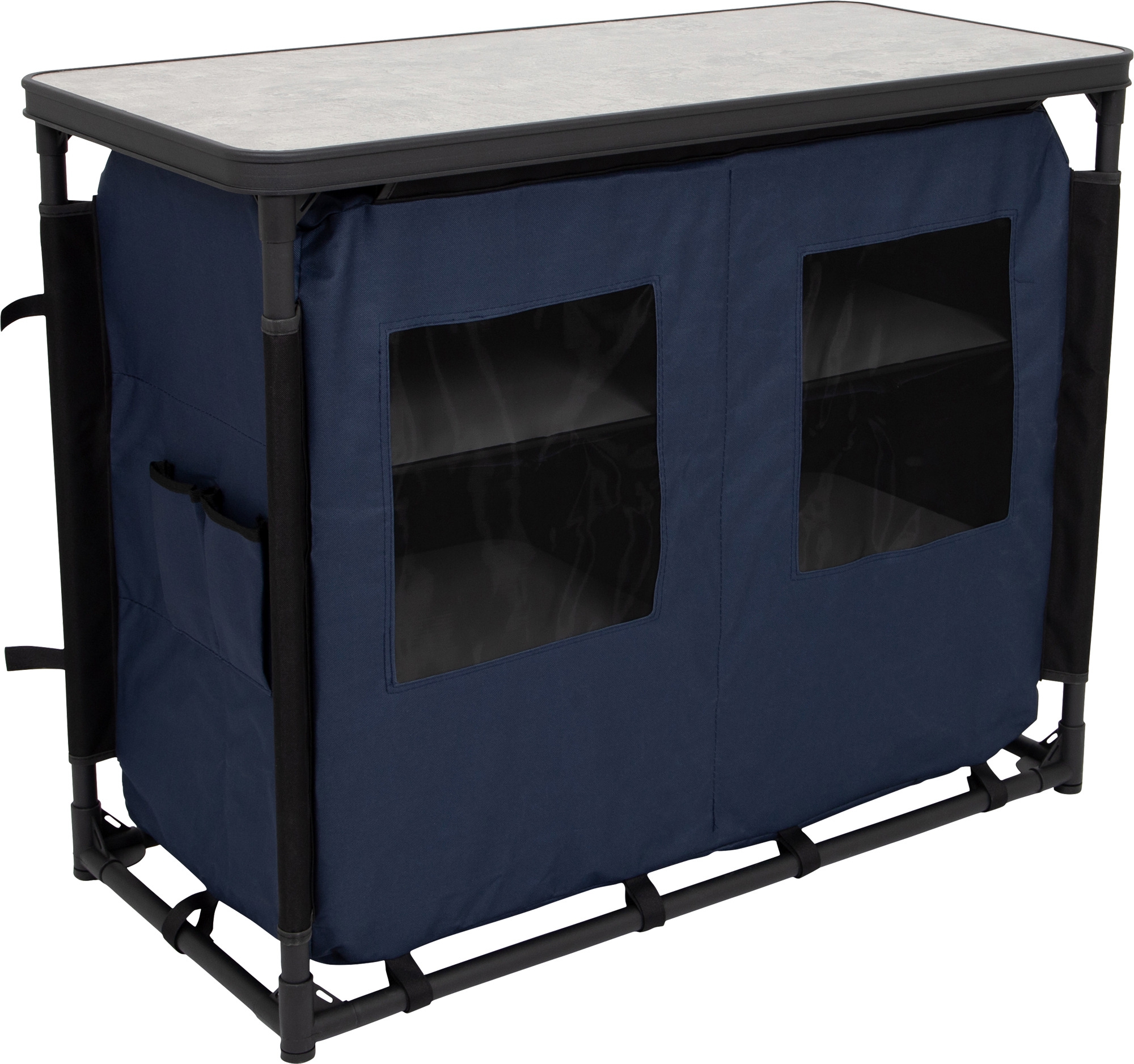 Bo-Camp Kochinsel/Faltschrank Industrial Hubbard, Campingschrank